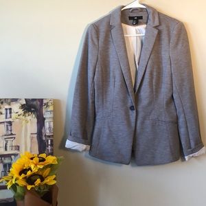 H&M grey blazer (size 8)